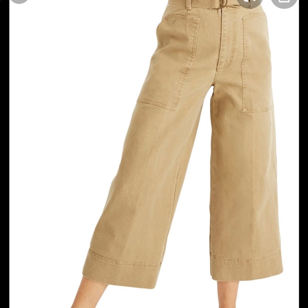 Madewell Utility Crop Wide Leg Pants